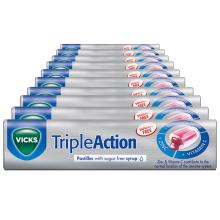 Vicks - Triple Action Sugar Free Stick 10-pack
