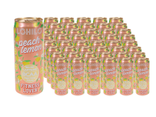 Lohilo Energidryck Peach & Lemon 48-pack