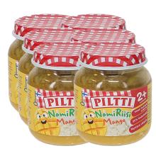 Puré Mango 6-pack, 6 x 125 g från Piltti | Matsmart