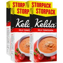 Kelda Mild Tomatsoppa 1 L 4-pack