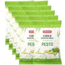 Friggs Majs Ärt Snacks Pesto 10-pack