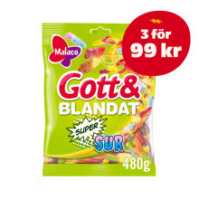Malaco Gott & Blandat Supersur