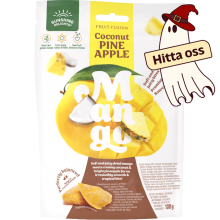 Bäst före: 2027-06-04 Sunshine Delights Torkad Mango Kokos & Ananas