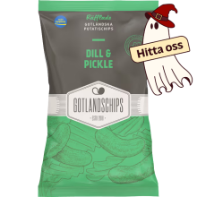 Bäst före: 2027-03-21 Gotlandschips Chips Dill & Pickles