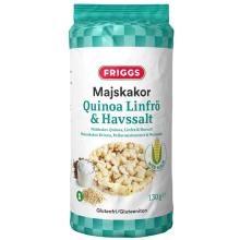 Friggs - Majskakor Quinoa, Linfrö & Havssalt