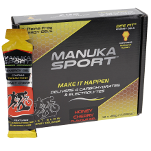 Manuka Sport - Energy Gel Honung Körsbär 12-pack