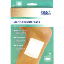 Svea Medicare - Sterilt snabbförband 10x15 cm, 5 st
