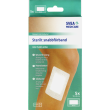 Svea Medicare - Sterilt snabbförband 10x20 cm, 5 st