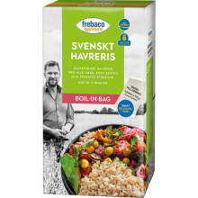 Frebaco - Svenskt Havreris Boil-in-bag