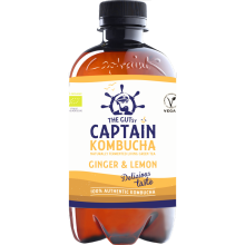 Captain Kombucha - Kombucha Ginger & Lemon