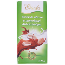Etiuada - Mjölkchoklad Jordnöt