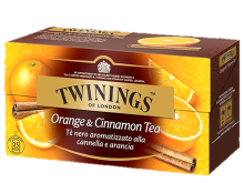 Twinings - Svart Te Kanel & Apelsin