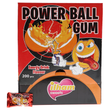 ilham sweets - 6-pack  Tuggummi Powerball 200pcs