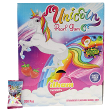 ilham sweets - 6-pack  Tuggummi Unicorn 200pcs