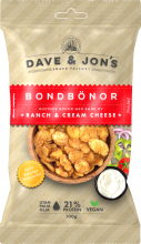 Dave & Jon´s - Bondbönor Ranch & Cream Cheese