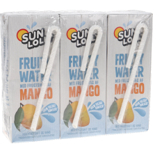Sun Lolly - Dryck Fruity Water Mango 3-Pack 