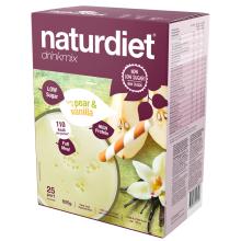 Naturdiet - Drinkmix Pear Vanilla 25-pack