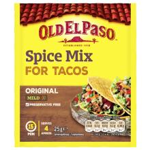 Old El Paso - Kryddmix "For Tacos" 25g