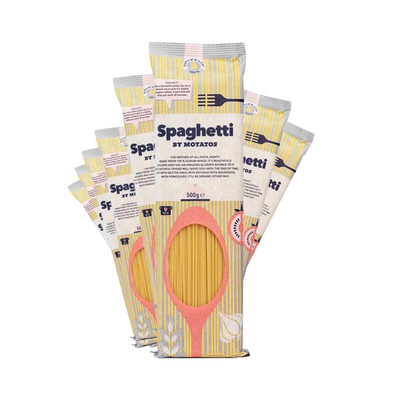 By Motatos Pasta Spaghetti 8-pack