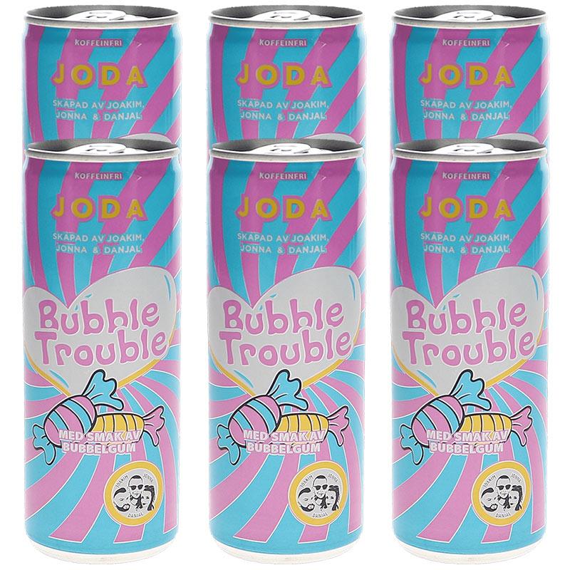 Joda Läsk Bubble Trouble  6-pack