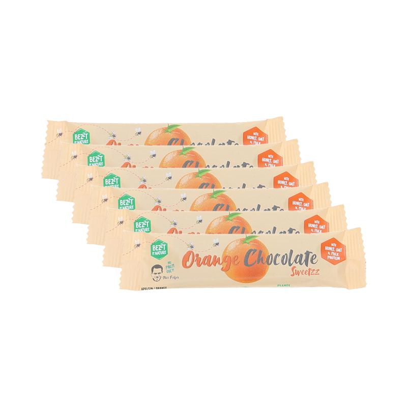 Bezzt of nature Apelsin & Choklad Bar 6-pack