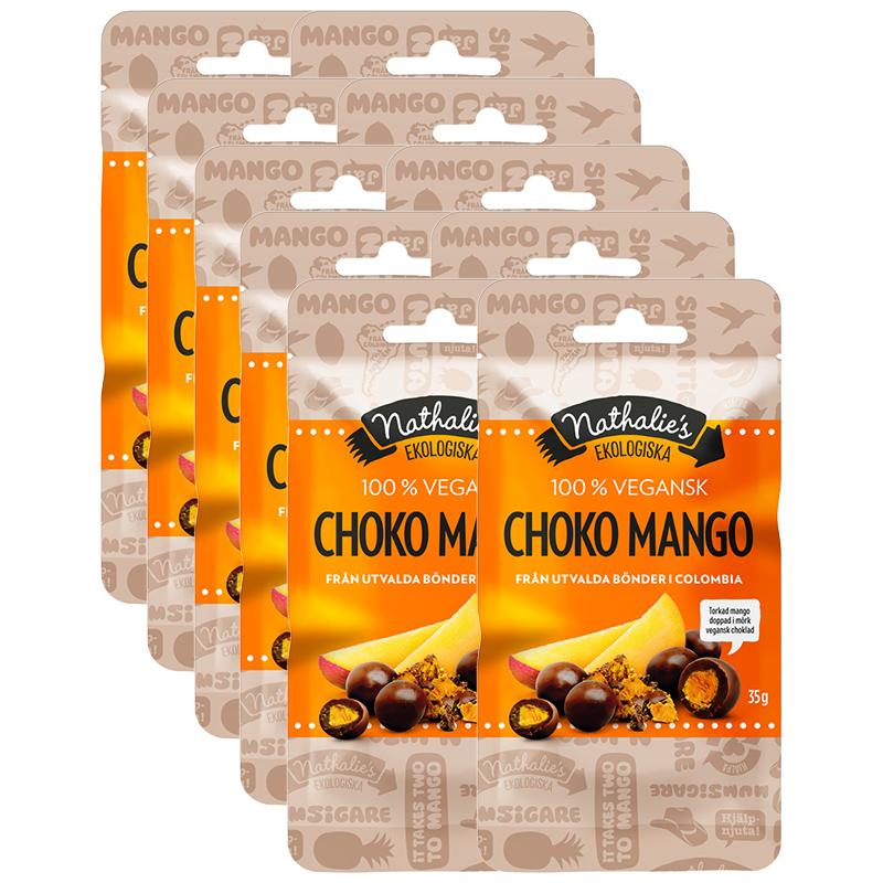 Nathalies Choklad Mango 10-pack