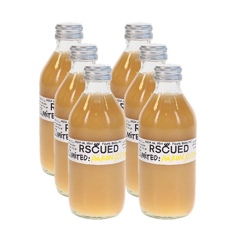 Rscued Päron/Citron Juice 6-pack