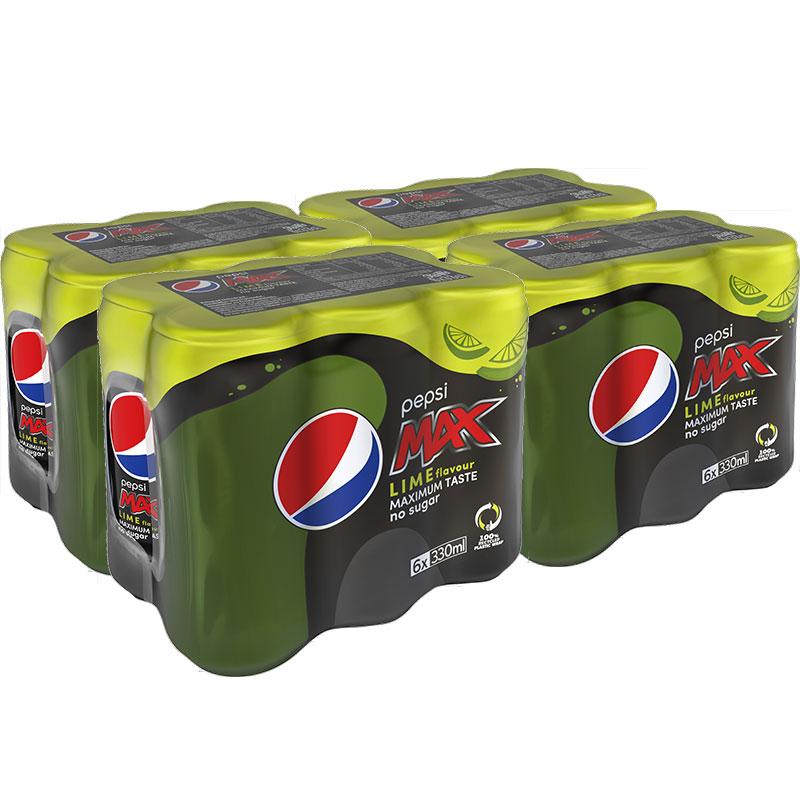 Pepsi Max Lime 24-pack