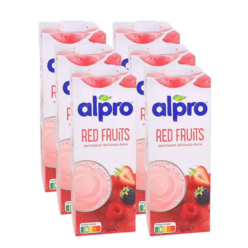 Läs mer om ALPRO Soja Dryck Rödfrukt 6-pack