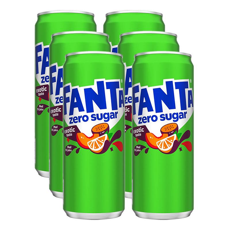 Fanta Zero Exotic 6-pack