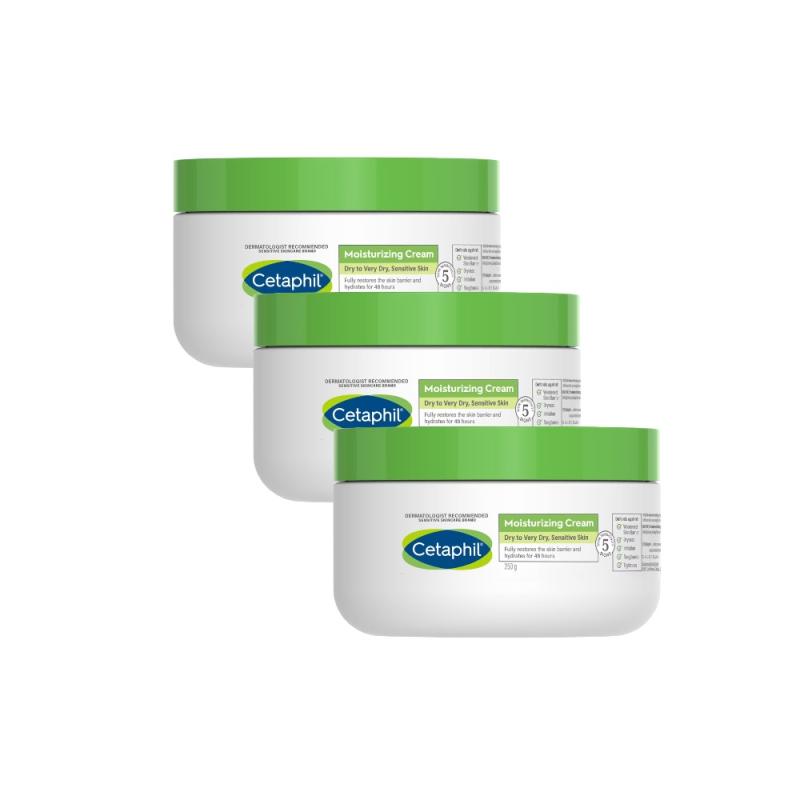 Cetaphil Moisturizing Cream 3-pack