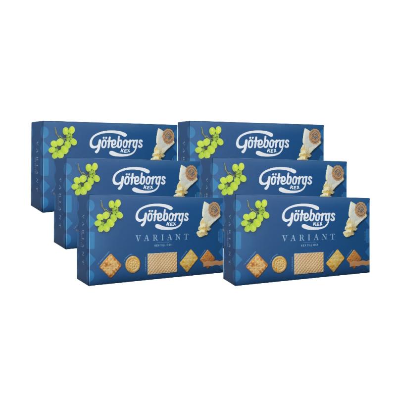 Göteborgs kex Kex Variant 6-pack