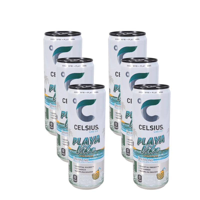Celsius Energidryck Playa vibe 6-pack
