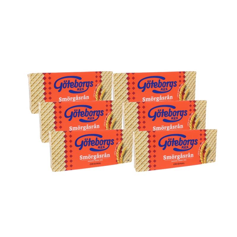 Göteborgs kex Smörgåsrån 6-pack