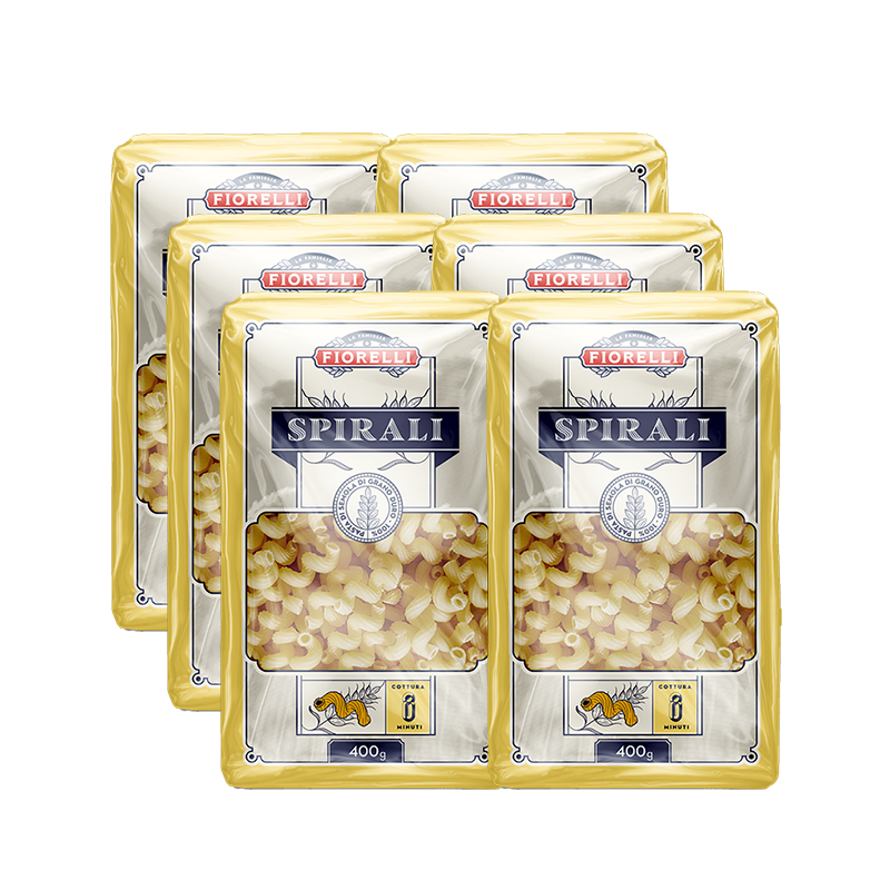 Fiorelli Spirali Pasta 6-pack
