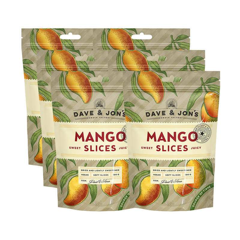 Dave & Jon's Torkad Mango 6-pack