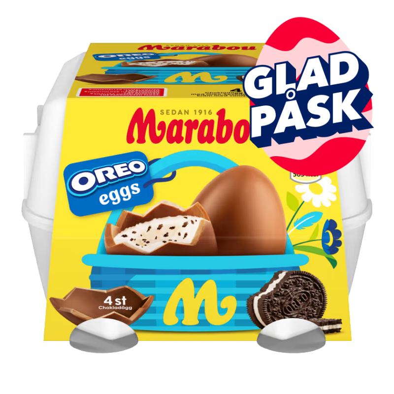 Marabou Oreo Påsk Ägg 4-pack