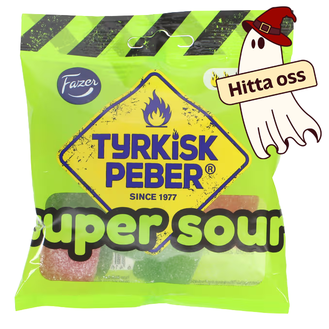 Fazer Tyrkisk Peber Super Sour