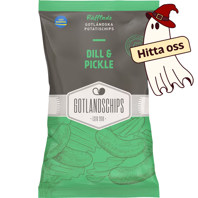 Gotlandschips Chips Dill & Pickles